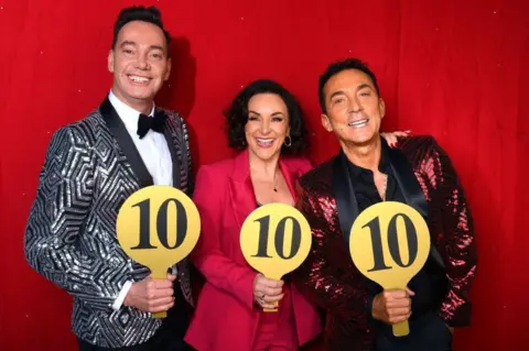 Getty Images Strictly Come Dancing judges - Craig Revel Horwood, Shirley Ballas and Bruno Tonioli