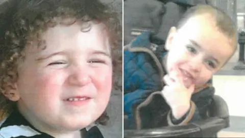 West Yorkshire Police Logan Taylor and his brother Jake