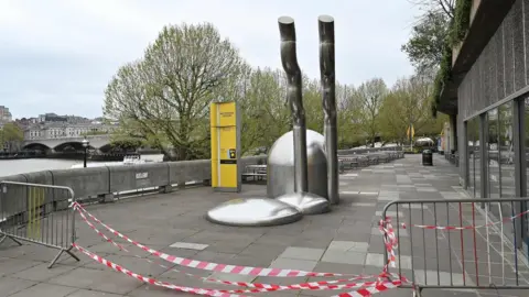 Getty Images Southbank centre closed to public