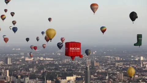 Reuters Balloon over London