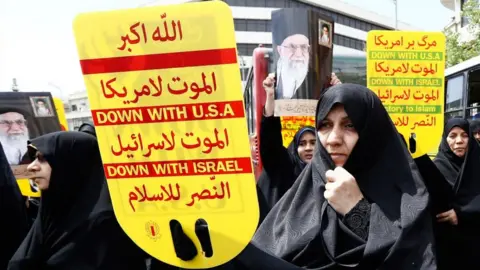 Protest against US and Israel in Tehran, 10 May 19