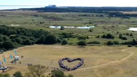 BBC The Minsmere heart