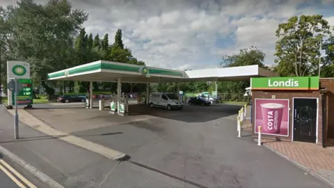 Google Maps BP service station