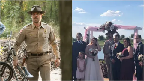 Netflix/ David Harbour/ Twitter David Harbour