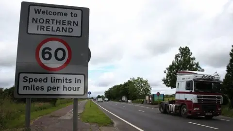 PA Media Northern Ireland border