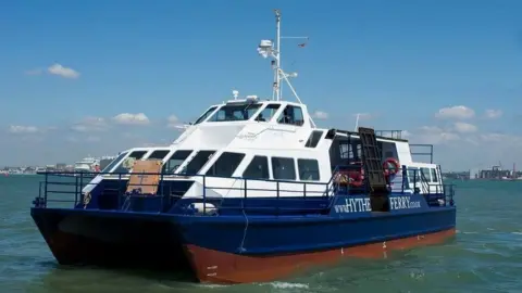 Blue Funnel Hythe Ferry