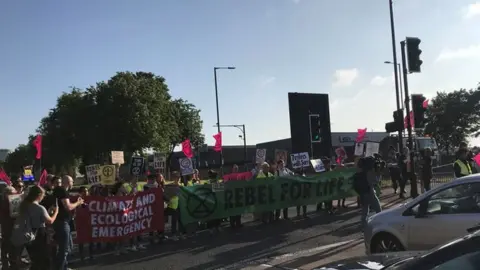 BBC Protest in Birmingham