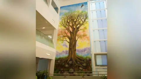 Kettering General Hospital Tree of Hope at Kettering General Hospital is based on idea by a nurse