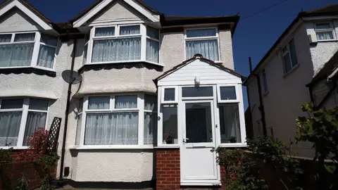 Getty Images Navinder Sarao's family home in west London