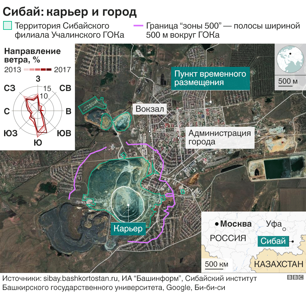 Карта сибай с улицами и номерами домов спутник