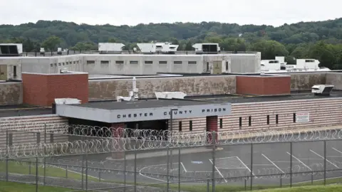 Getty Images An exterior view of Chester County Prison