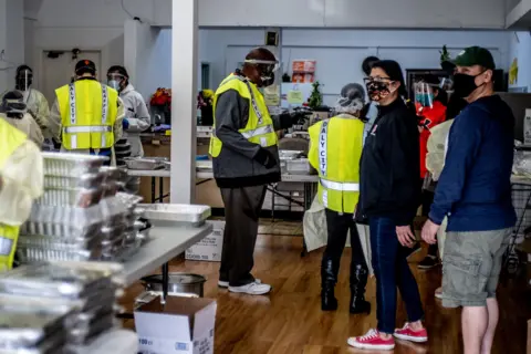 Miguel Carrion Volunteering at a Filipino community centre