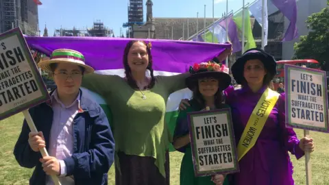 Suffragette march