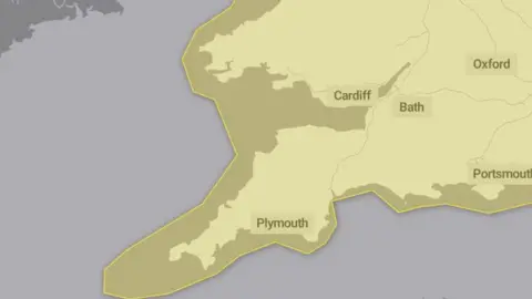 Met Office Weather map