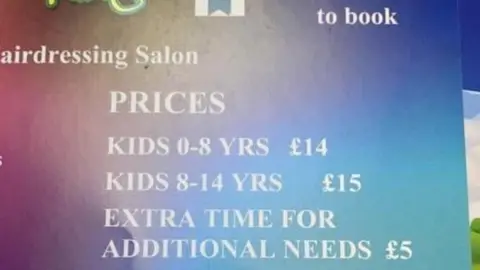 Leanne Havinden Krazy Kids Hairdressers prices
