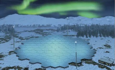 NIPR Artwork of radar