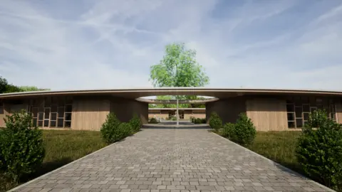 Stage Fifty Design of buildings at the proposed Wycombe Film Studios