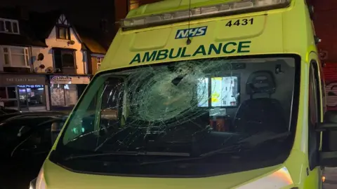 West Midlands Ambulance Service The ambulance