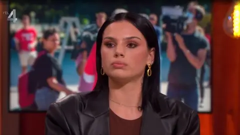 RTL4/Jinek Famke Louise appears on RTL4's Jinek