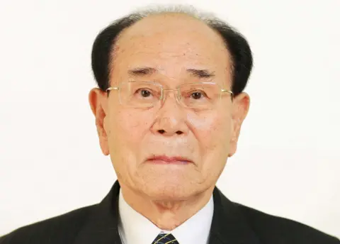 AFP North Korean ceremonial head of state Kim Yong-nam (file image)