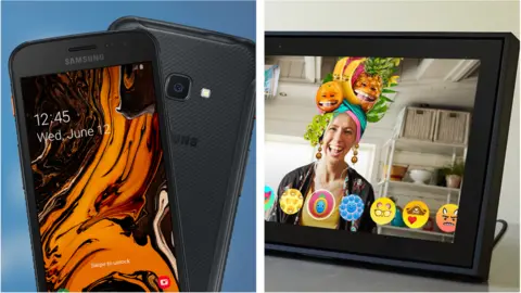 BBC Samsung smartphone and Facebook Portal