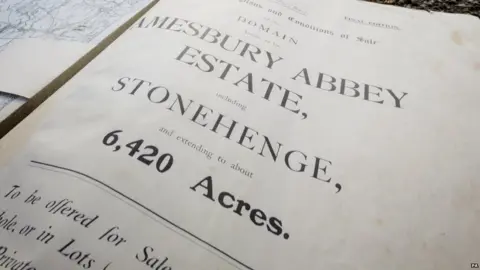 PA Stonehenge auction brochure from 1915