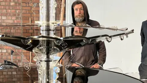 Luke Jerram The Oil Fountain