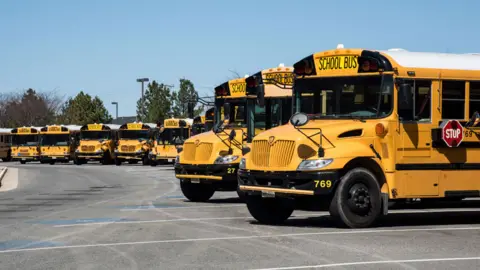 Getty Images School buses