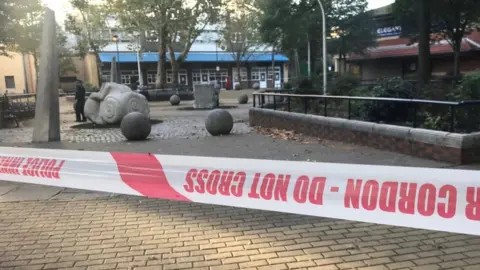 PA Battersea crime scene