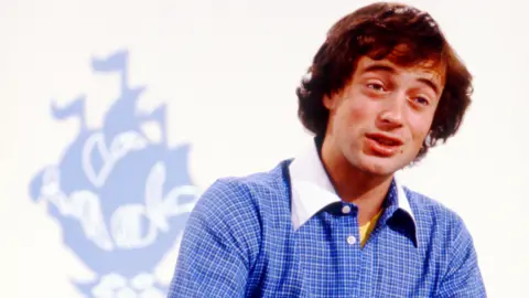 BBC Max Stahl/Christopher Wenner on Blue Peter in 1979