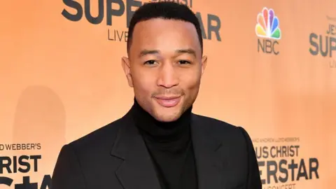 Getty Images John Legend attends NBC's 'Jesus Christ Superstar' Press Junket on February 27, 2018 in New York City.