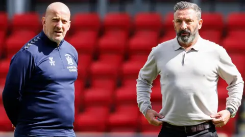 Paul Sheerin and Derek McInnes