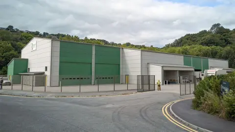 Rossendale Council An impression of the proposed Rossendale Council Futures Park waste station in Bacup