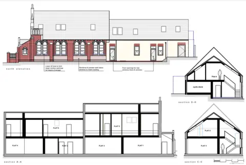 LDRS/Look Architecture Architects' plans for the building