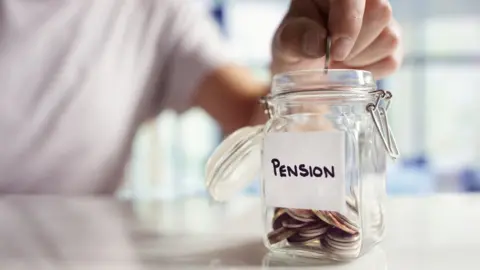 Getty Images Pension pot