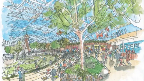 Bluestone Inside the 'SkyDome'