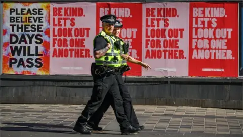 Getty Images Police Scotland officers