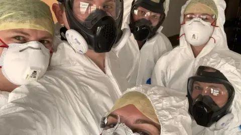 Katie Partridge Physio team