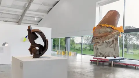 Sculptures on show at Yorkshire Sculpture Park