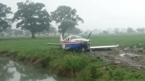North Yorkshire Police Crashed aircraft