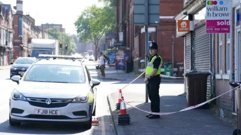 PA Media Ilkeston Road scene