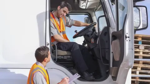 Getty Images Lorry driver