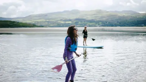 Welsh Government  Paddle boarding