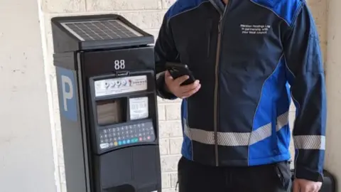 Mid Ulster Council Now blue coat parking attendants will be responsible for off-street public parking in parts of Northern Ireland