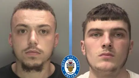 West Midlands Police Tyrone Halliday and Joe Williams