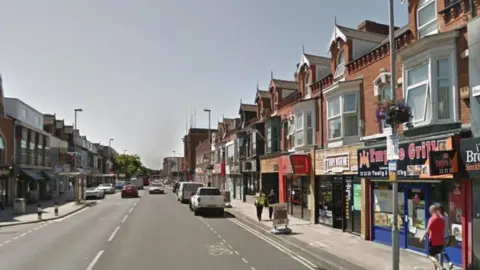 Google Takeaway shops on Linthorpe Road Middlesbrough