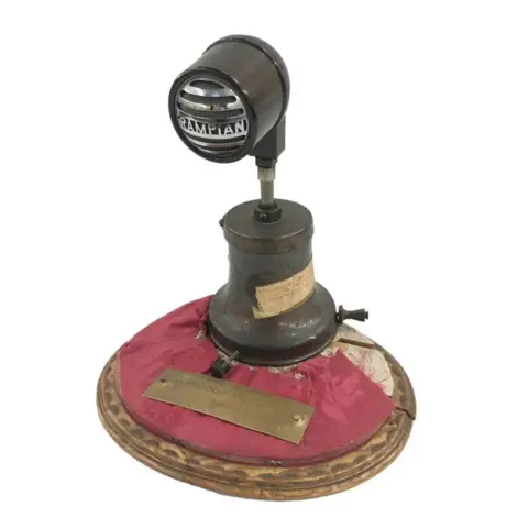 The Cotswold Auction Company The microphone reportedly used by Winston Churchill to announce VE Day