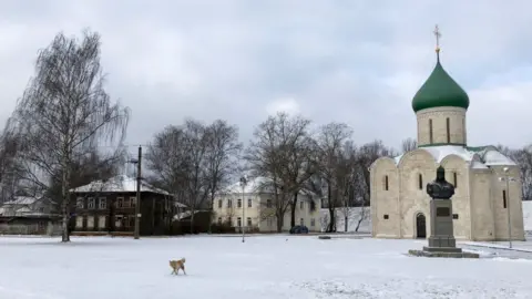 Red Square in Pereslavl-Zalessky