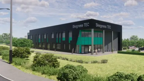 TEC PARTNERSHIP Artist's impression of new college