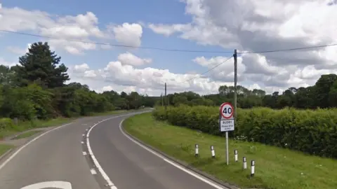 Google Worksop Road, Budby, Nottinghamshire